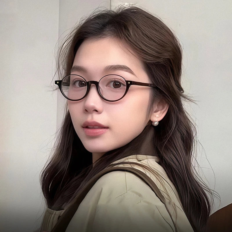 Antique-Inspired Oval Glasses | Vintage Blue Light Eyewear