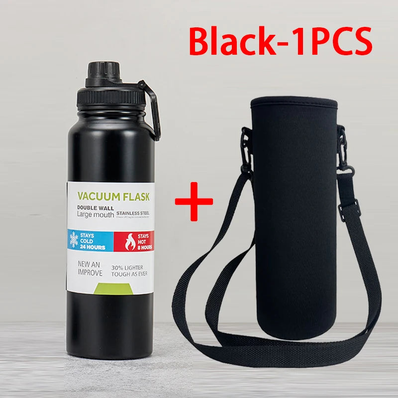 Stainless Steel Vacuum Thermos Bottle | Insulated Sport Mug