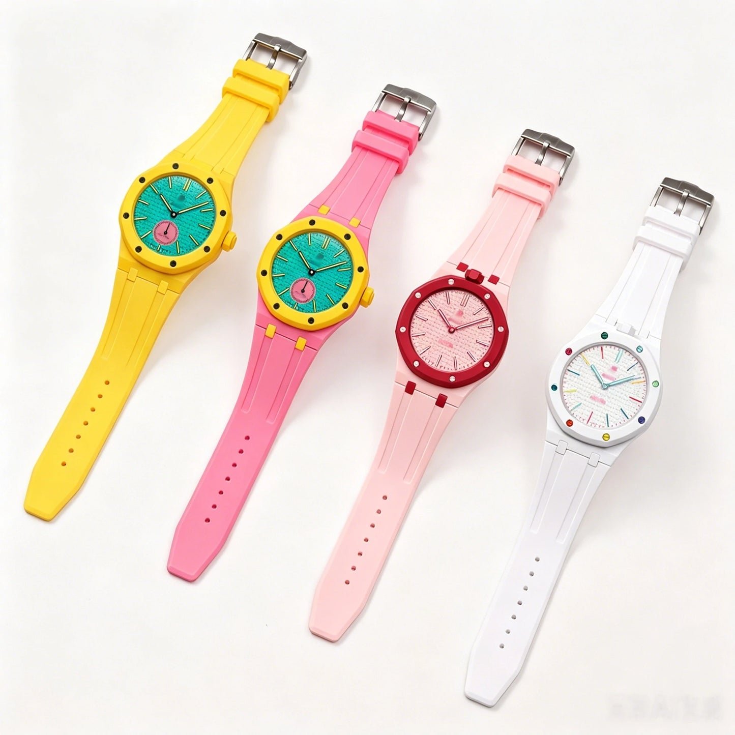 Ceramic Modification Kit for Silicone Strap Watch Customization