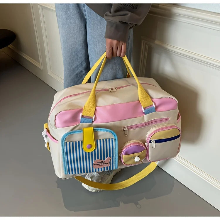 Lightweight Travel Bag for Women | Stylish Gym & Weekend Duffel