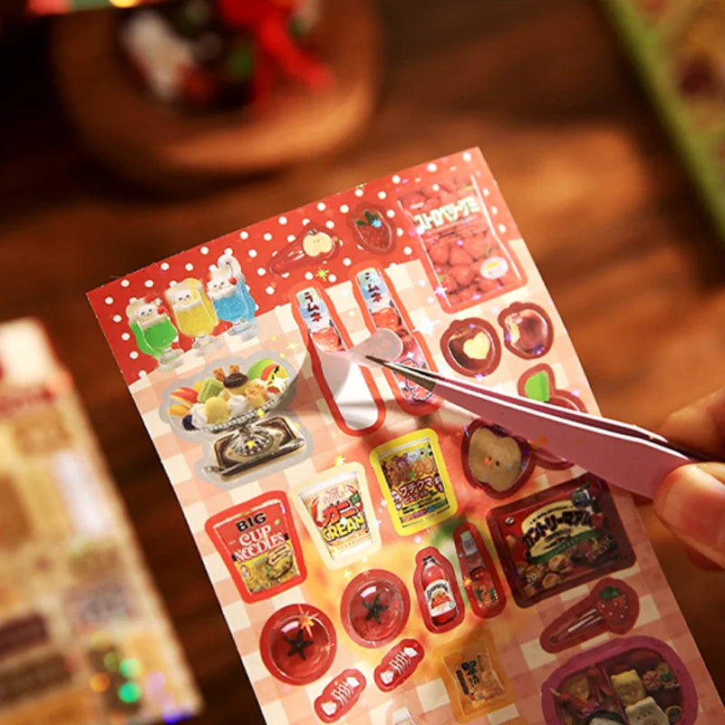 Korean Ancient Style Sticker Book | DIY Creative Book Gifts
