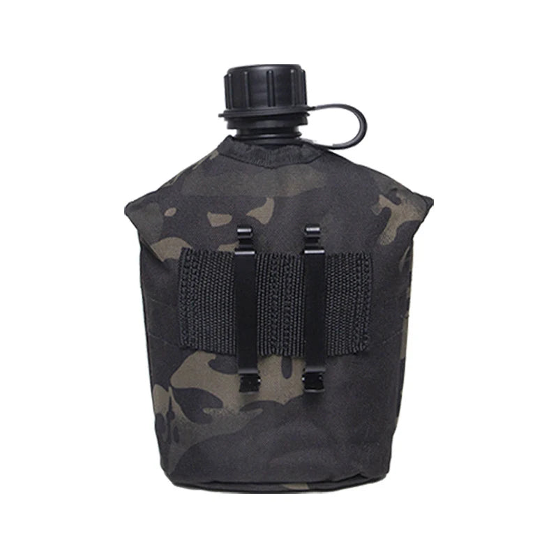 Large Capacity Military Canteen Bottle for Outdoor Adventures