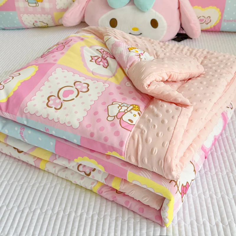 Cartoon Summer Quilt for Kids | Cooling Sensation Blanket