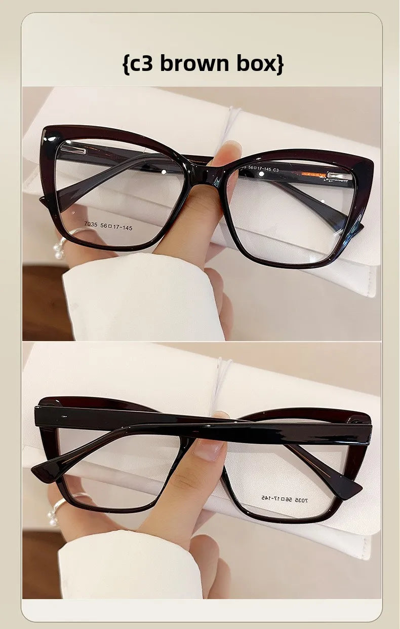 Stylish Cat Eye Blue Light Blocking Reading Glasses for Women