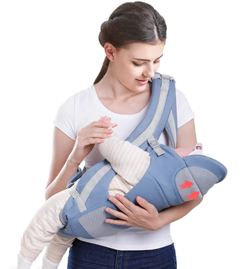 Ergonomic Baby Carrier Backpack | Comfortable Infant Hipseat Carrier