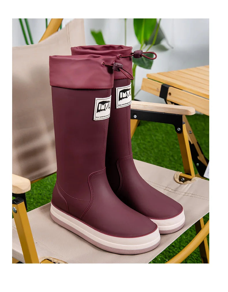 Waterproof Rubber Boots for Men and Women | Couples Rain Shoes