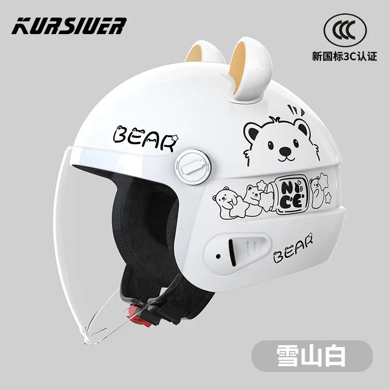 Casco Clásico Retro de Motocicleta Tipo Jet | Equipo de Seguridad Definitivo para Ciclistas