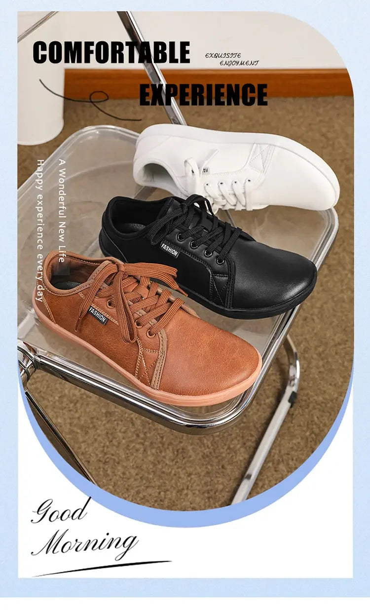 Lightweight Black Barefoot Walking Shoes for Men and Women