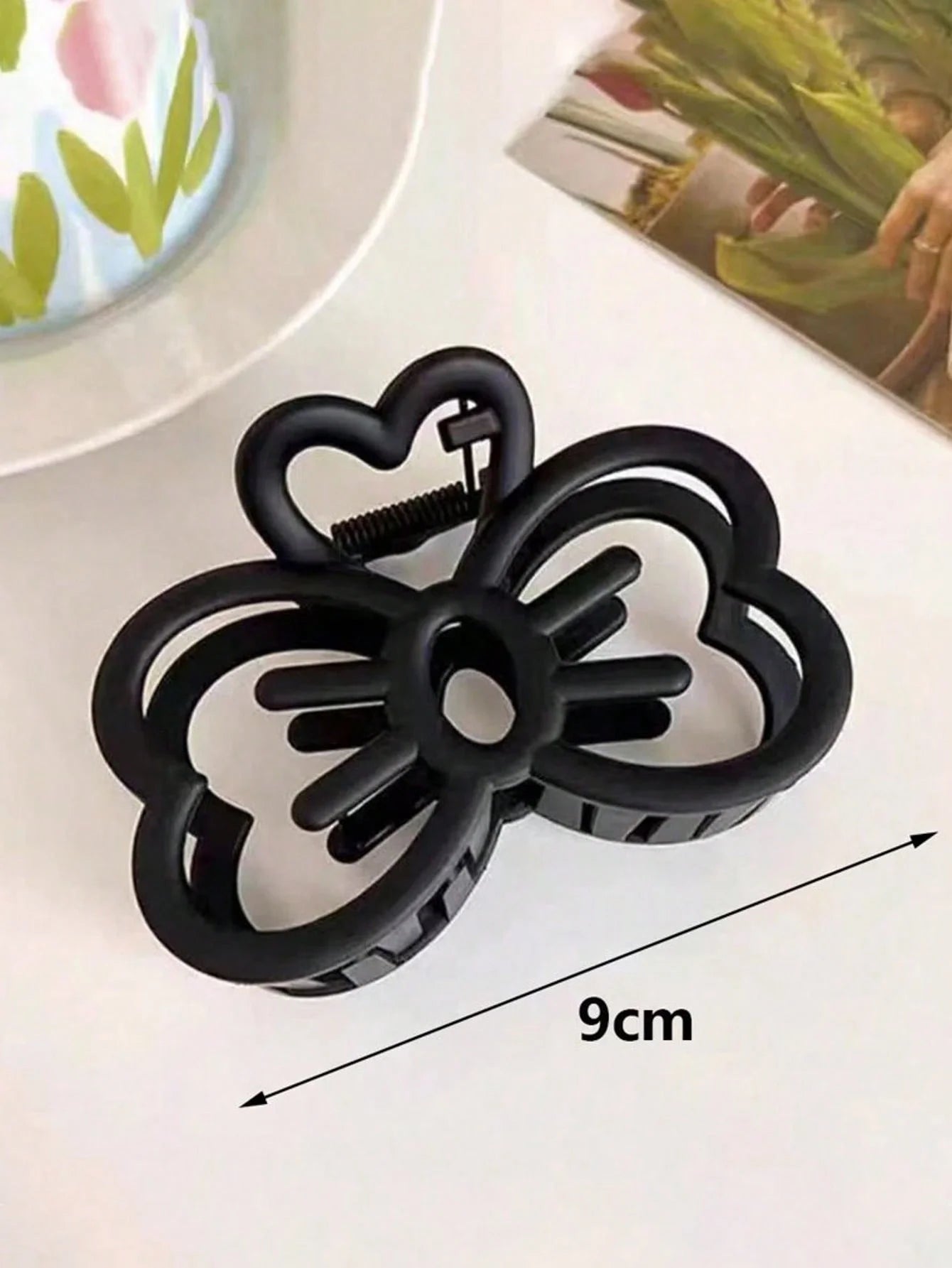 Candy Color Cat Bow Hair Clip | Stylish Hair Claw for Girls
