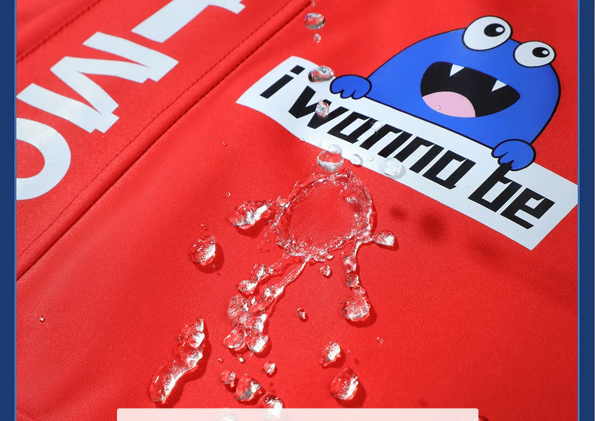 Children's Waterproof Raincoat with Schoolbag | Perfect for School Days