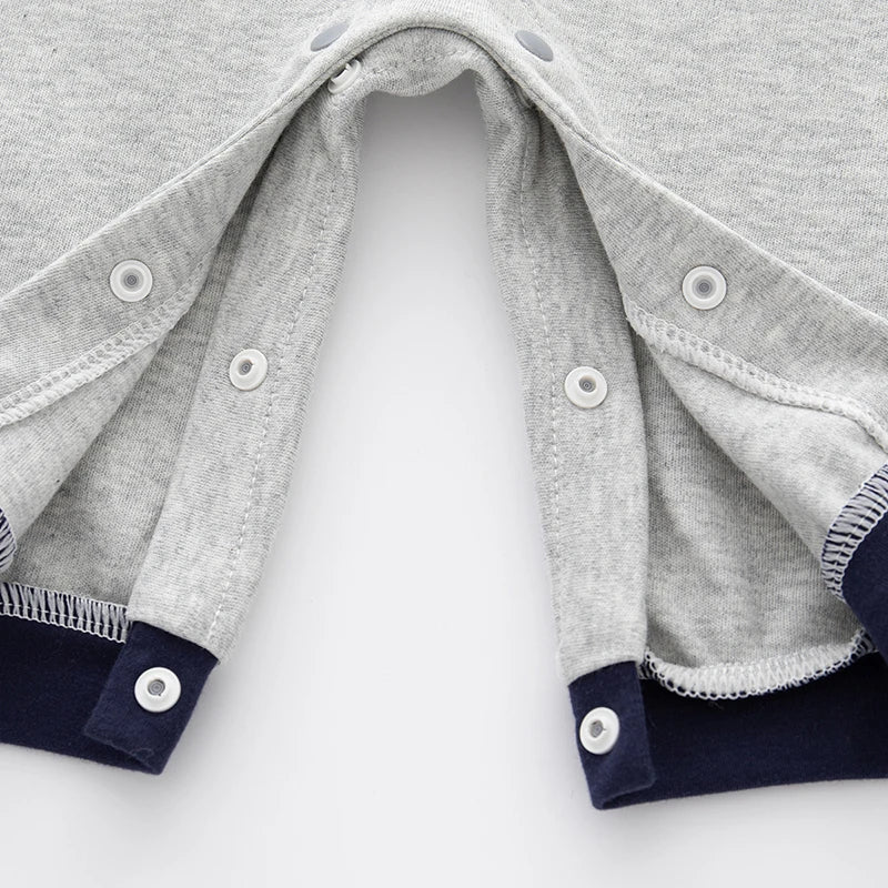 Soft Cotton Baby Onesies | Adorable Long-Sleeved Climbing Suit