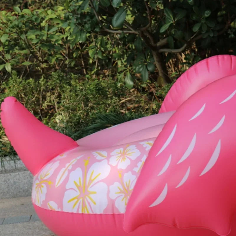 Inflatable Flamingo Lounge Chair | Summer Pool Float Water Toy