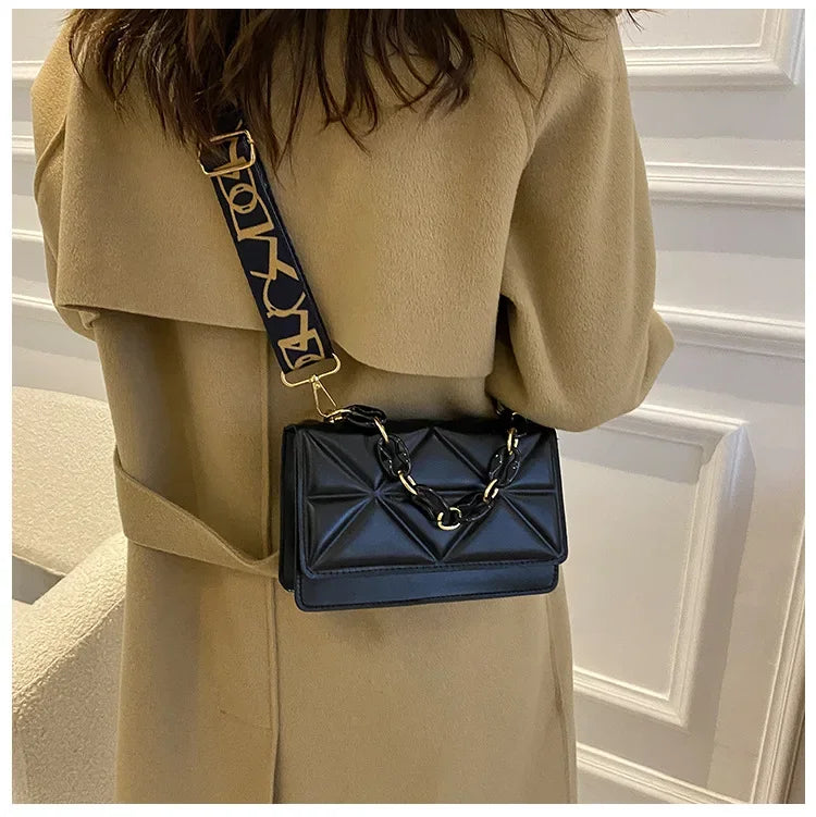 Bolso de hombro retro casual de moda para mujer | Amplio y elegante