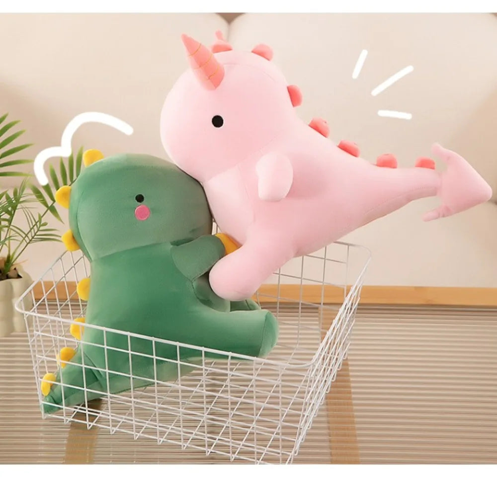Cute Kawaii Plush Dinosaur Doll | Soft Cartoon Dino Toy for Kids