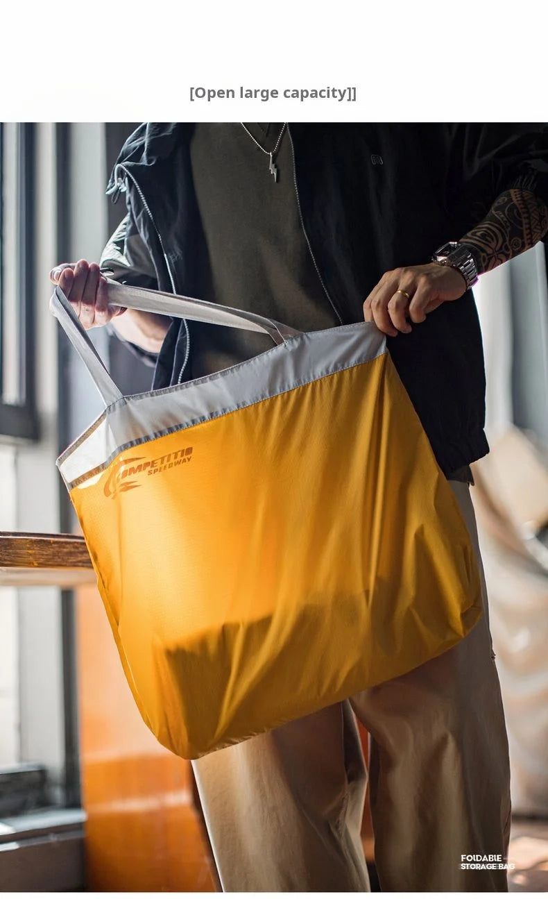 Large Capacity Waterproof Tote Bag | Ultra-Lightweight Travel Shopper