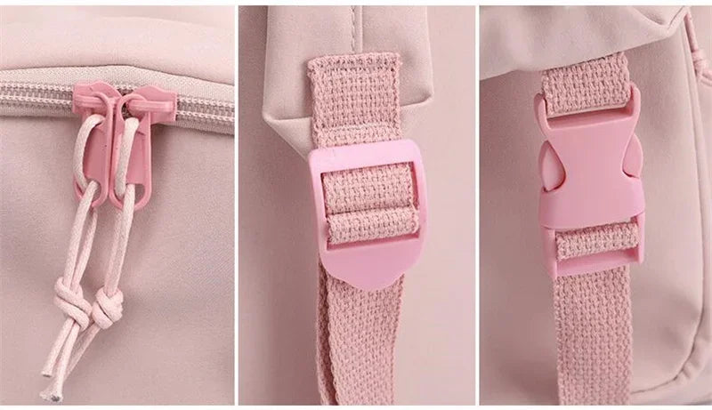 Cute Pink Cartoon Backpack for Girls | Stylish School Bag
