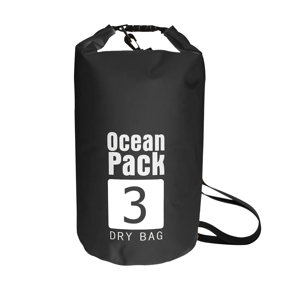 Waterproof Dry Bag - Ideal for Rafting, Kayaking & Boating