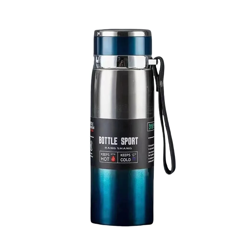1L Stainless Steel Thermal Water Bottle | Hot & Cold Thermos Flask