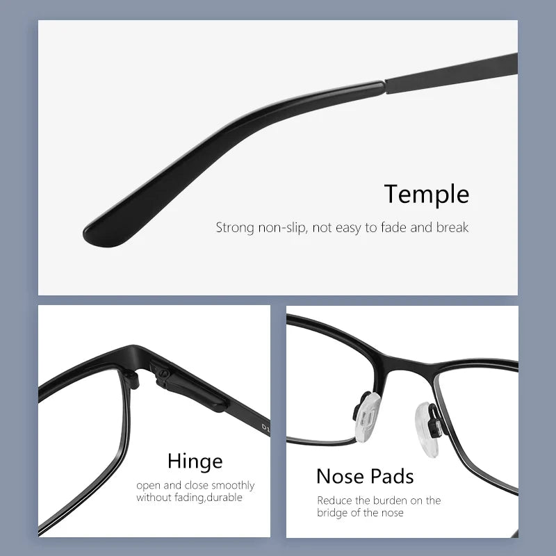 Stylish Women’s Rectangle Prescription Glasses | Anti-Blue Light Eyewear