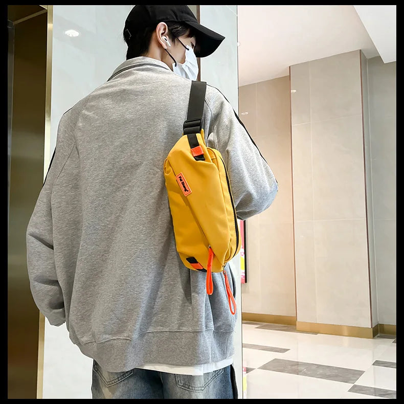 Versatile Chest Bag for Casual Wear | Large Capacity Crossbody Bag