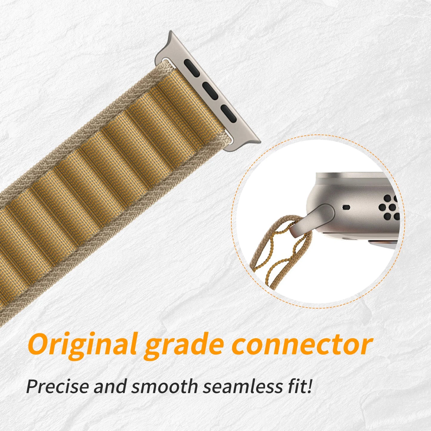 High-Quality Nylon Strap Alpine Loop for Smartwatch | Comfort & Style