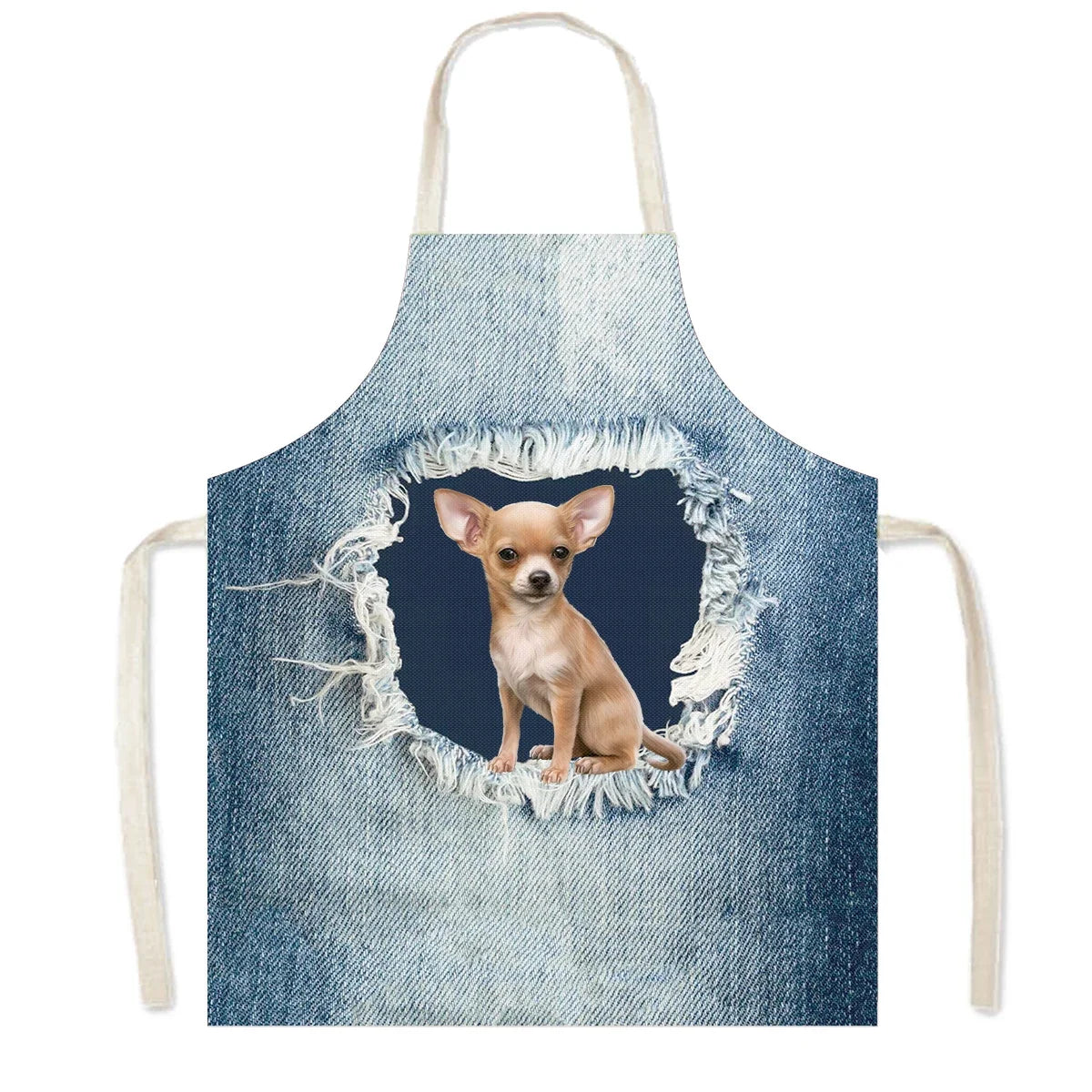 Funny Cat & Dog Apron | Unique Kitchen & Cleaning Pinafore