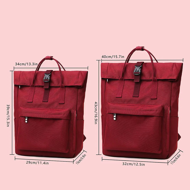 Large Capacity Female College Backpack | Perfect for Students