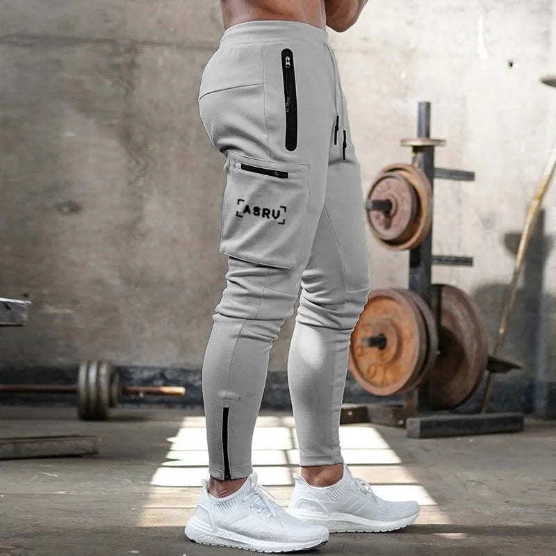 Men's Multi-Pocket Workout Training Pants | Stylish Jogging Sweatpants