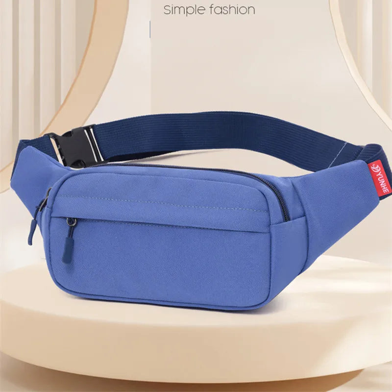 Casual Waist Bag for Men & Women | Large Phone Belt Pouch