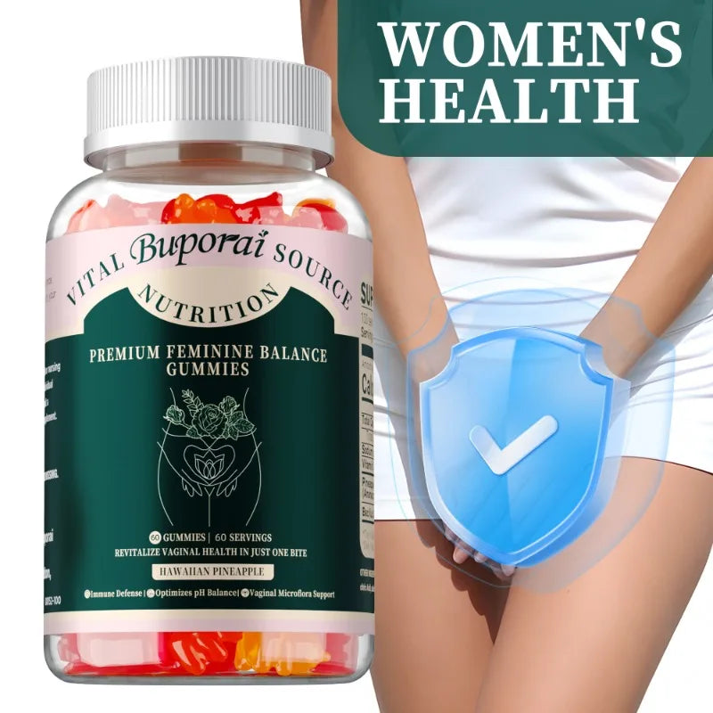 Premium Feminine Balance Gummies | Support Digestion and Immunity