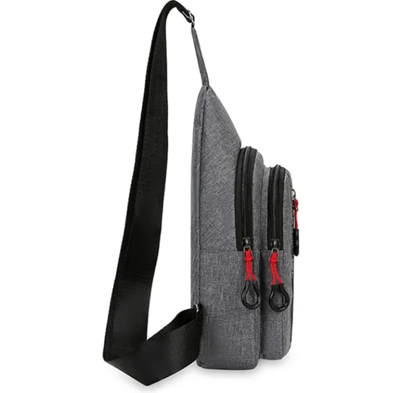 Stylish Men's Chest Bag | Casual Shoulder Backpack for Everyday Use