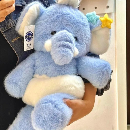 Kawaii Cute Elephant Plush Toy | Soft Comfy Baby Doll