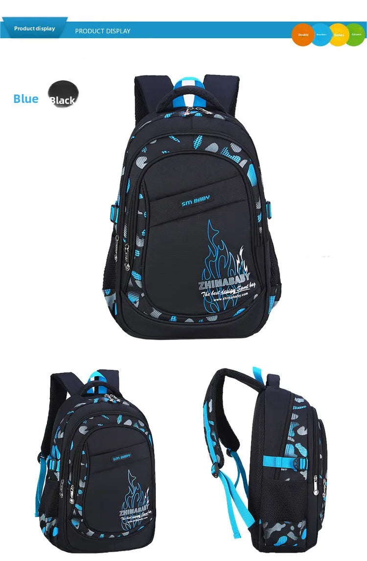 Waterproof Lightweight School Backpack for Kids | Large Capacity