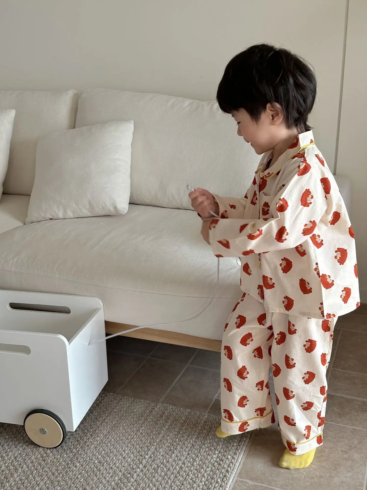 Spring Children's Cartoon Homewear Outfits | Cute Pajamas Set