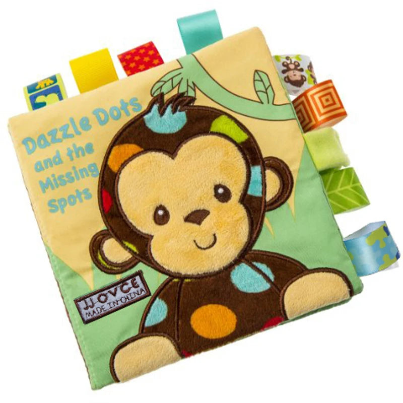 Soft Baby Cloth Animal Book | Engaging Sensory Learning Toy