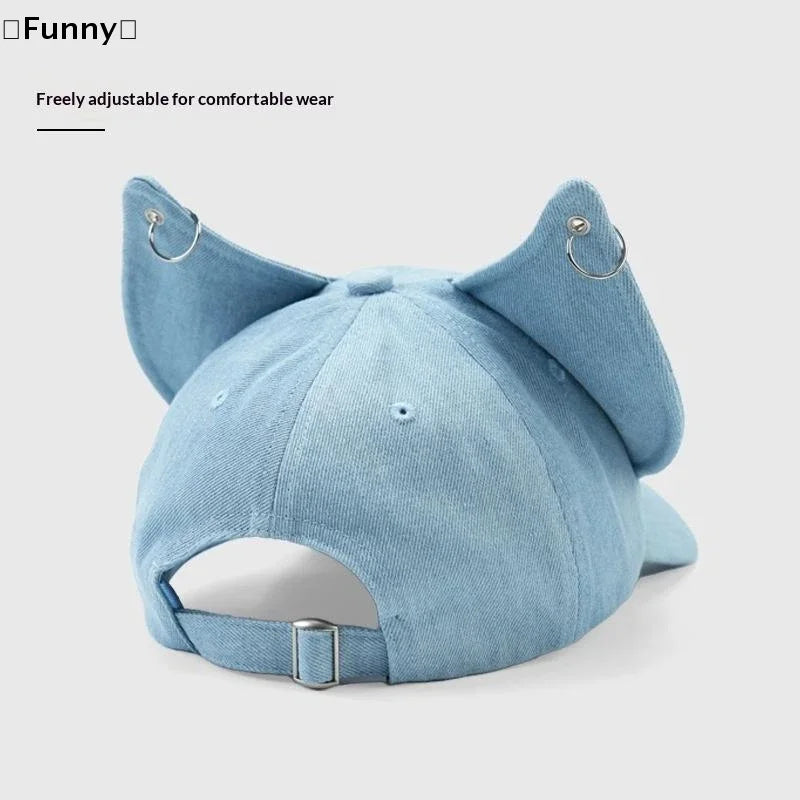Unisex Fox Ears Baseball Cap | Trendy Hip Hop Sunshade Hat