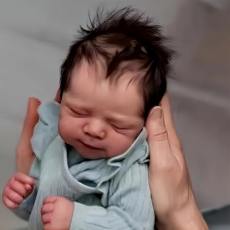 Muñeca Reborn de 19 pulgadas, bonita, pintada a mano | Piel suave y realista