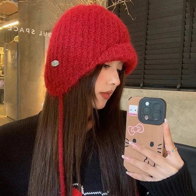 Winter Knitted Earmuff Hat | Casual Fashion Protection & Warmth