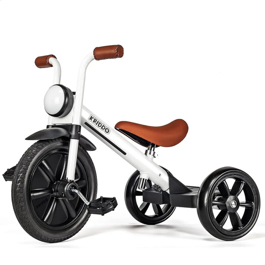 12 Inch Kids Tricycle with Light | Adjustable, Safe & Fun Ride