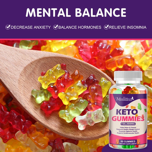 120 Count Keto Gummies for Body Management | Apple Cider Vinegar