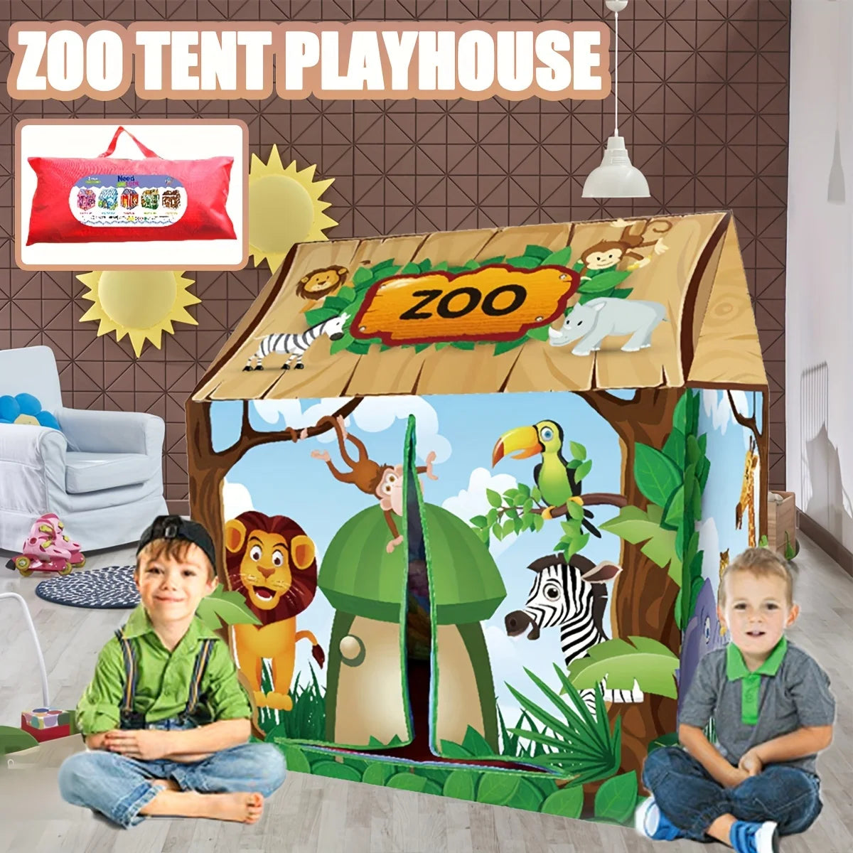 Children's Playhouse Tent | Indoor & Outdoor Fun for Kids
