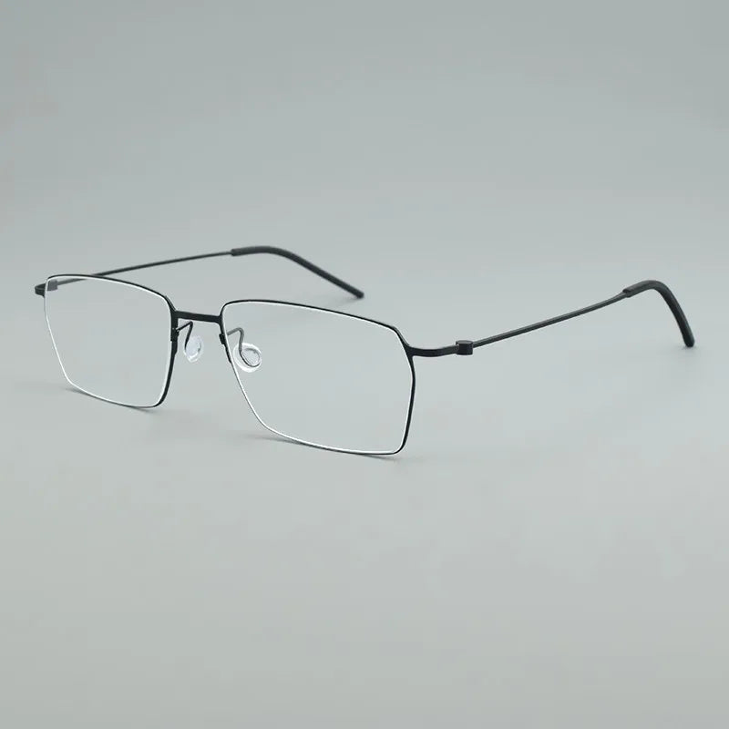 Ultra Light Titanium Eyeglasses | Retro Square Frames for All 2026