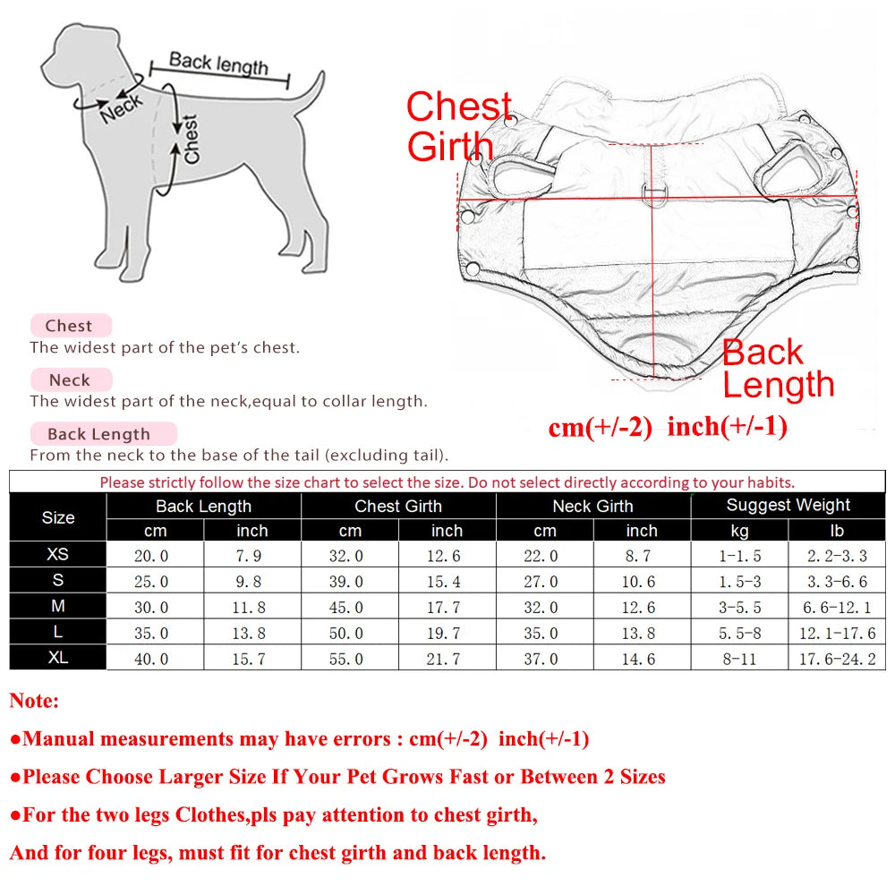 Warm Windproof Vest Jacket for Cats and Small Dogs | Cozy Pet Apparel