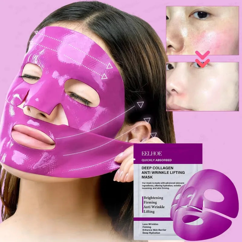 Collagen Anti-Wrinkle Facial Mask | Hydrating Skin Care Solution