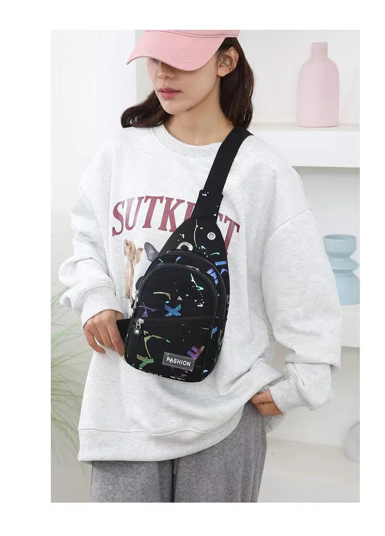 Women's Trendy Cross Body Chest Bag | Fashionable Travel Backpack