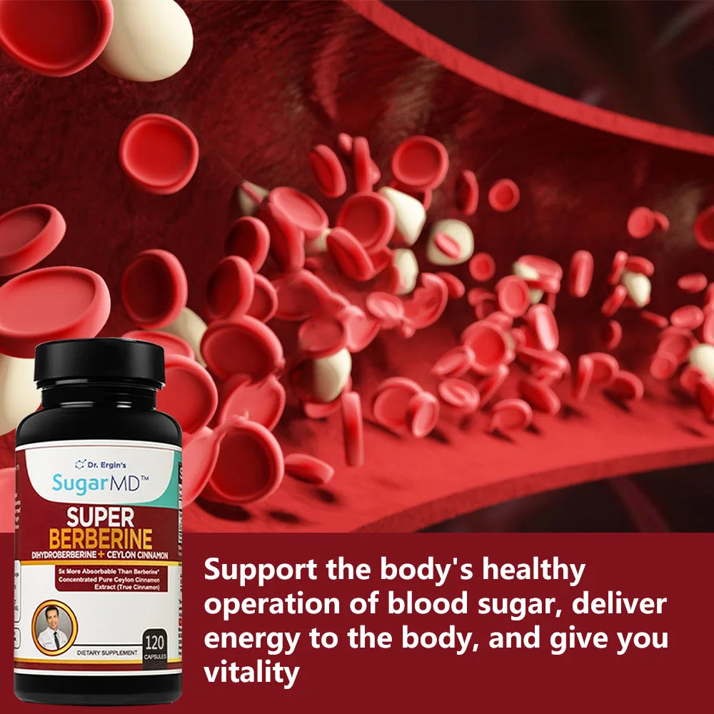 Berberine Supplement with Ceylon Cinnamon for Healthy Skin