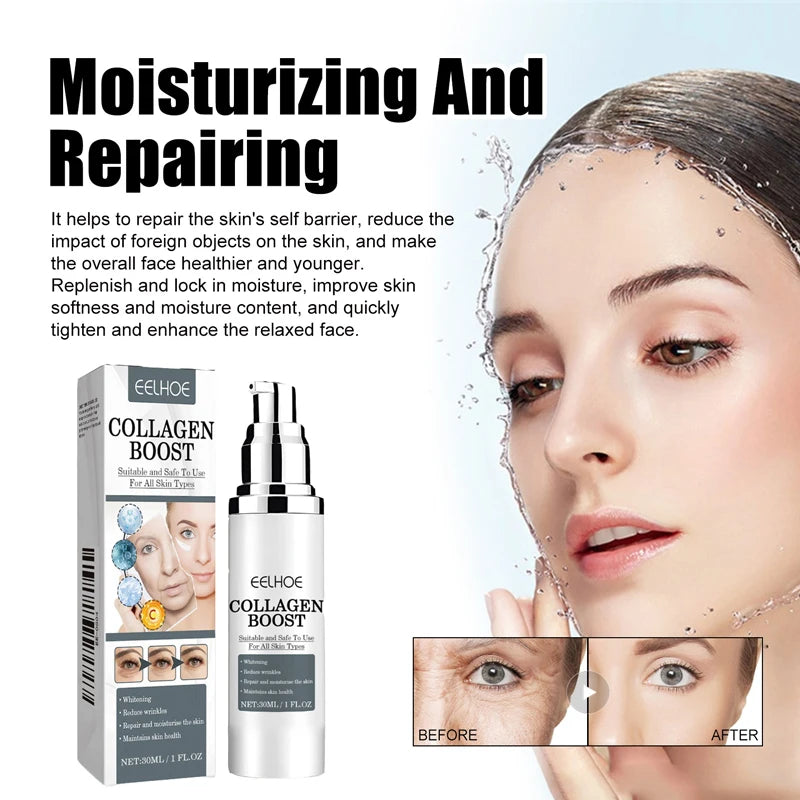 Hydrating Collagen Booster Face Cream | Firm & Brighten Skin