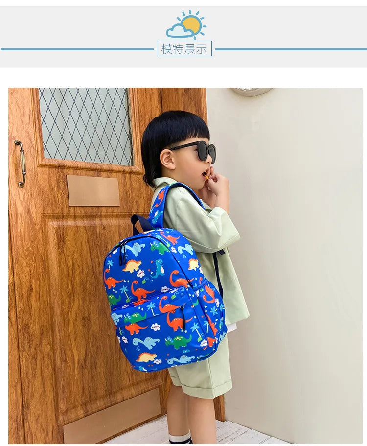 Cute Dinosaur Kids Backpack | Ideal for Kindergarten & School