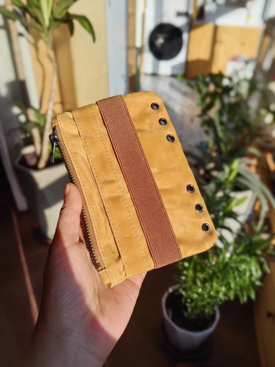 Multifunctional Canvas Storage Bags for Notebooks & Accessories