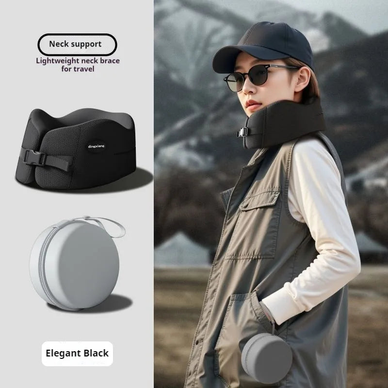 Memory Foam U-Shaped Travel Neck Pillow Soft Comfortable Airplane Car Office Sleeping Support Cushion